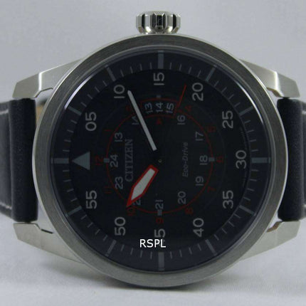 Citizen Eco-Drive Aviator Power Reserve AW1360-04E Mens Watch