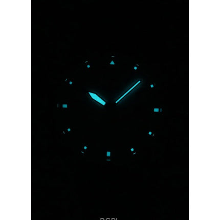 Citizen Eco-Drive Green Nylon Strap White Dial AW1571-09A 100M Men's Watch