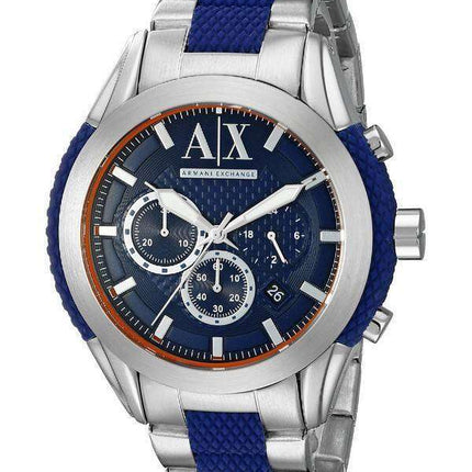Armani Exchange Quartz Chronograph Blue Dial AX1386 Men's Watch