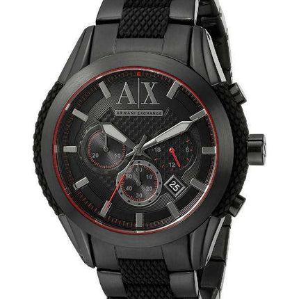 Armani Exchange Quartz Chronograph Black Dial AX1387 Men's Watch