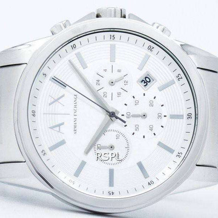 Armani Exchange Chronograph Silver-Tone Dial AX2058 Mens Watch