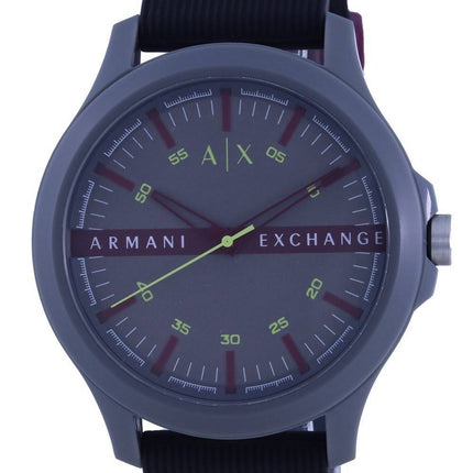 Armani Exchange Hampton Silicon Strap Quartz AX2425 Men's Watch
