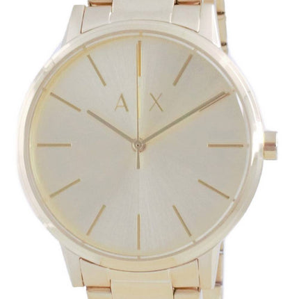 Armani Exchange Cayde Gold Tone Stainless Steel Quartz AX2707 Women's Watch