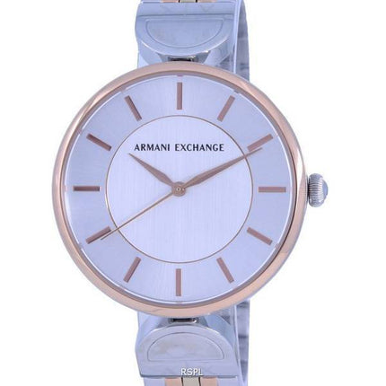 Armani Exchange Brooke Two Tone Stainless Steel Quartz AX5381 Women's Watch
