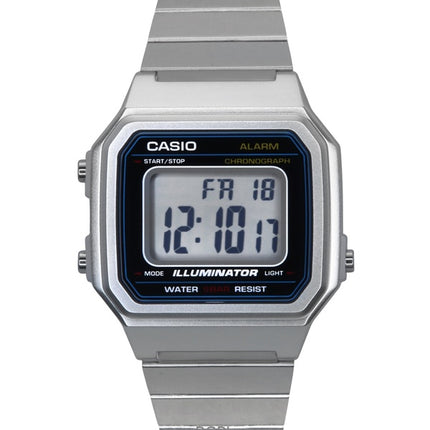 Casio Classic Vintage Illuminator Chronograph Alarm Digital B650WD-1A Unisex Watch
