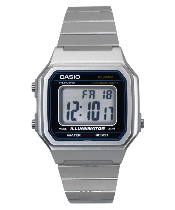 Casio Classic Vintage Illuminator Chronograph Alarm Digital B650WD-1A Unisex Watch