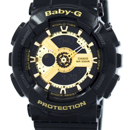 Casio Baby-G World Time Analog Digital BA-110-1A Womens Watch