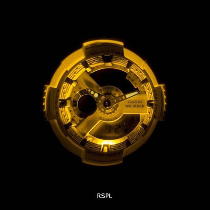 Casio Baby-G Shock Resistant World Time Analog Digital BA-110BE-7A Women's Watch