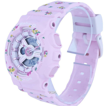 Casio Baby-G Little Sunny Bite Analog Digital Quartz BA-110LSB-4A BA110LSB-4 100M Womens Watch