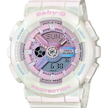 Casio Baby-G Aurora Borealis Crystalline Analog Digital Quartz BA-110PL-7A2 BA110PL-7 100M Womens Watch