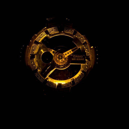 Casio Baby-G World Time Analog Digital Multicolor Dial BA-112-1A Womens Watch