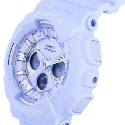 Casio Baby-G Analog Digital Resin Multicolor Dial Quartz BA-130WP-2A BA-130WP-2 100M Womens Watch