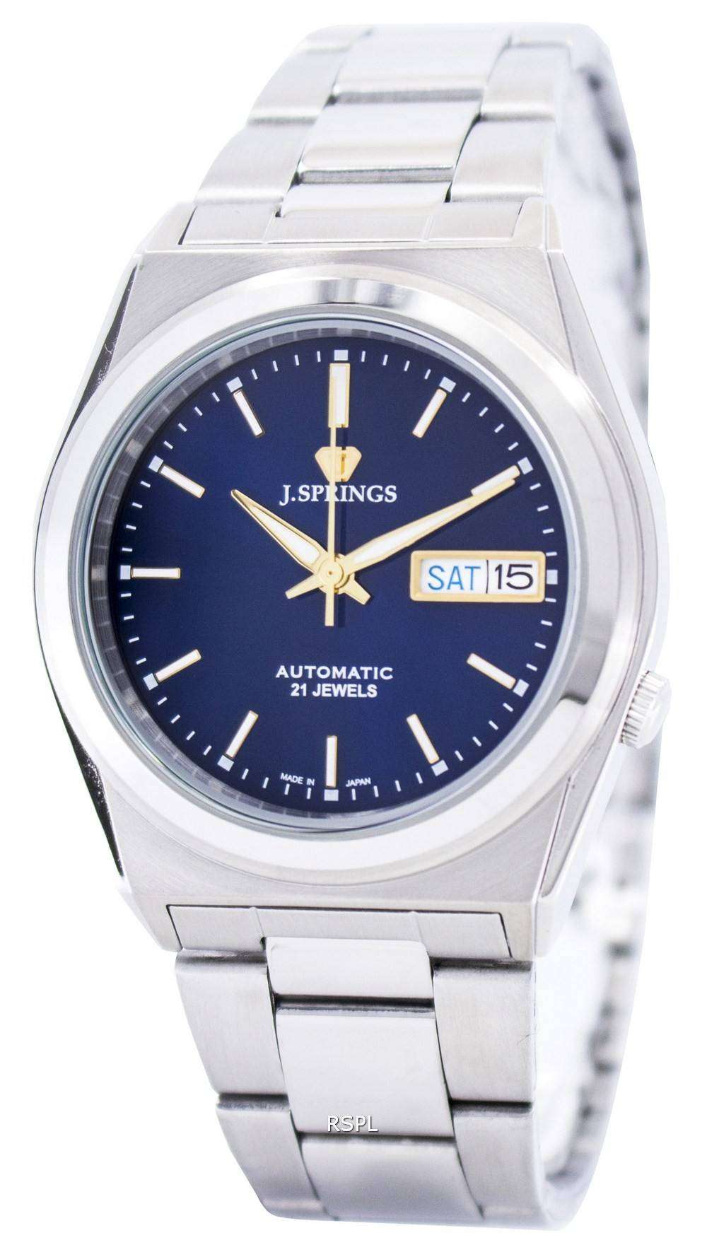 J.Springs by Seiko Automatic 21 Jewels Japan Made BEB502 Men's