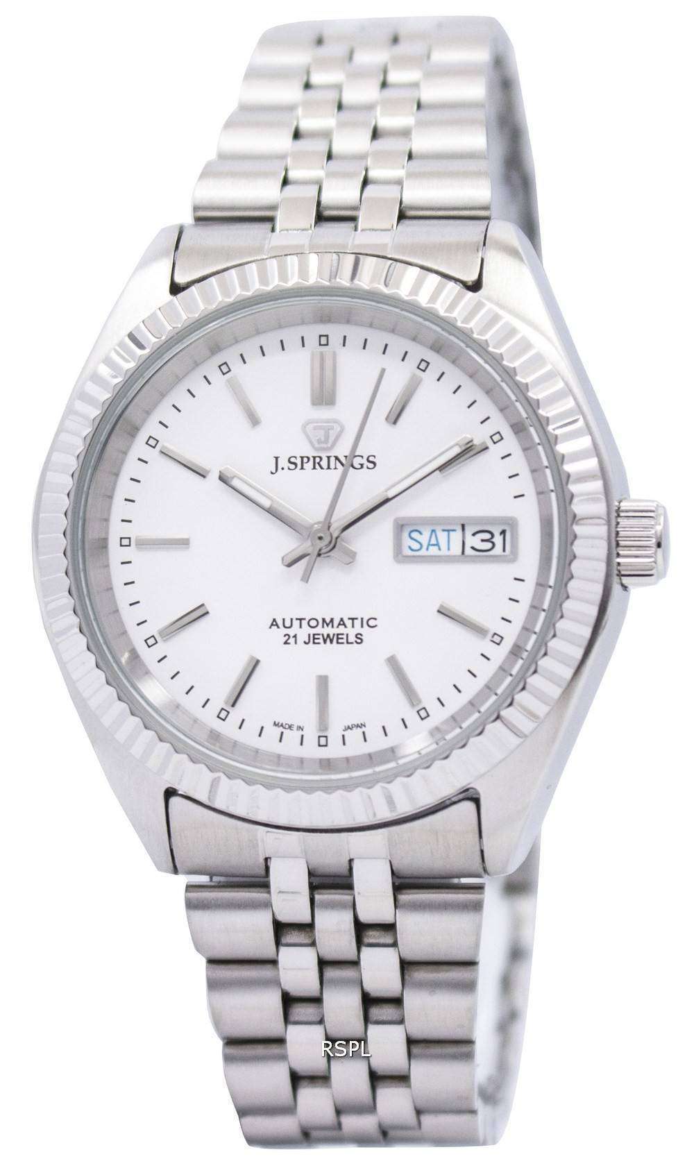 J.Springs by Seiko Automatic 21 Jewels Japan Made BEB559 Men's