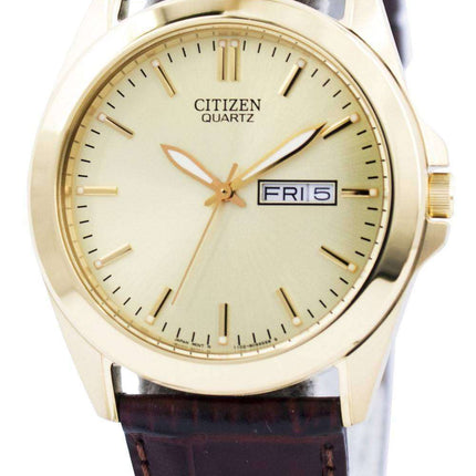 Citizen Quartz Gold Tone Analog BF0582-01P Men's Watch