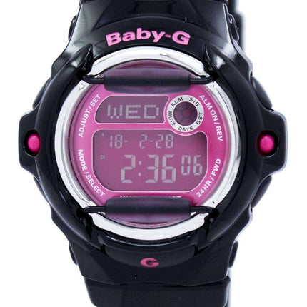 Casio Baby-G World Time Telememo BG-169R-1B Womens Watch