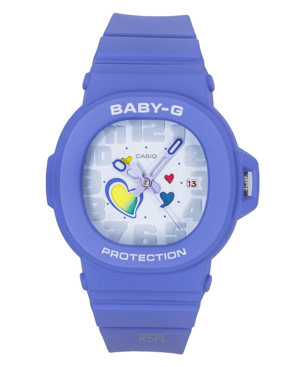 Casio Baby-G Analog Playful Hearts Series White Dial Quartz BGA-10-6A 100M Women's Watch