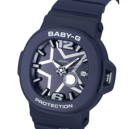 Casio Baby-G Analog Resin Blue Dial Quartz BGA-10D-2A1 100M Women's Watch