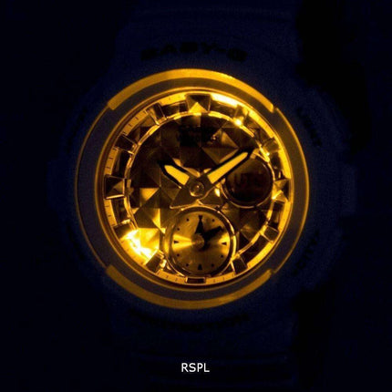 Casio Baby-G Shock Resistant World Time Analog Digital BGA-195M-7A Women's Watch