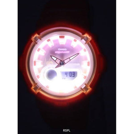 Casio Baby-G Aqua Planet Analog Digital Quartz BGA-280AQ-4A BGA280AQ-4 100M Womens Watch