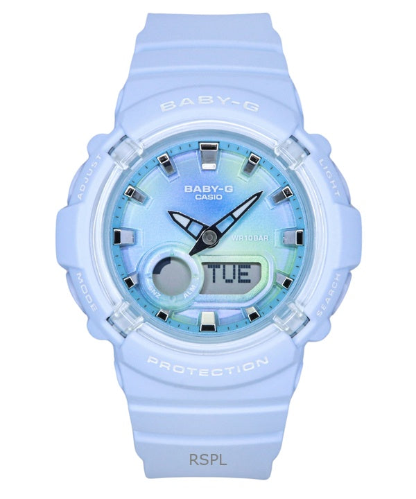 Casio Baby-G Analog Digital Resin Strap Blue Dial Quartz BGA-280TD-2A 100M Women's Watch