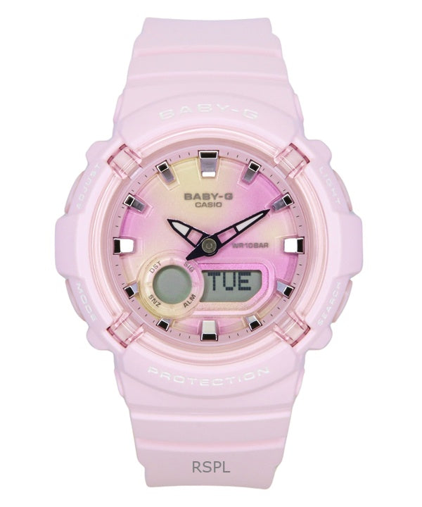 Casio Baby-G Analog Digital Resin Strap Multicolor Dial Quartz BGA-280TD-4A 100M Women's Watch