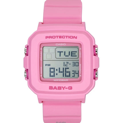 Casio Baby-G Digital Pink Resin Strap Quartz BGD-10KH-4 100M Women's Watch