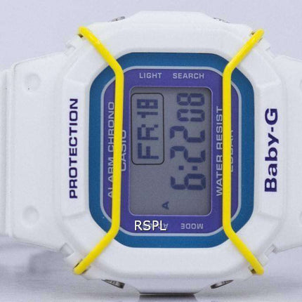 Casio Baby-G Digital Alarm Chrono World Time BGD-501-7B Womens Watch