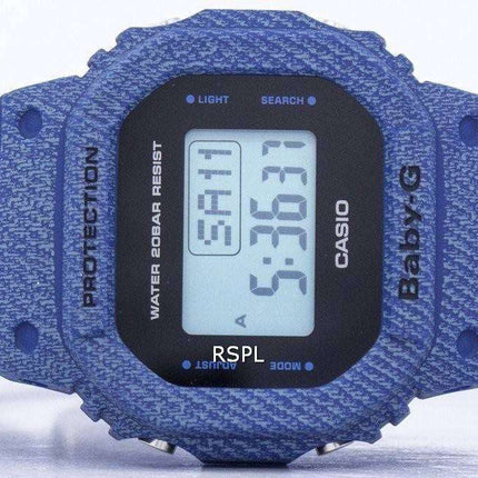 Casio Baby-G Denim'd Alarm Digital 200M BGD-560DE-2 Women's Watch