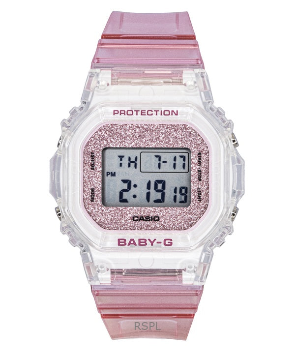 Casio Baby-G Digital Pink Resin Strap Quartz BGD-565GC-4 100M Women's Watch