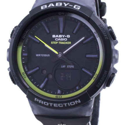 Casio Baby-G BGS-100-1A BGS100-1A Step Tracker Analog Digital Women's Watch