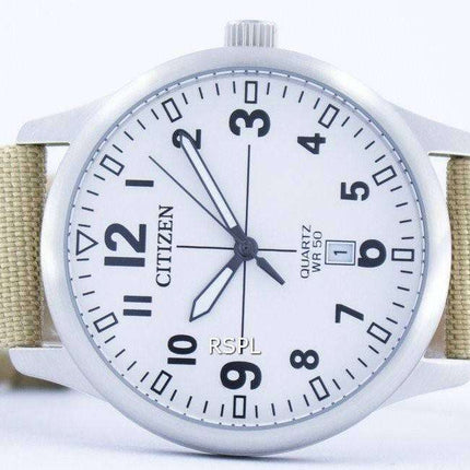 Citizen Quartz White Dial BI1050-05A Mens Watch