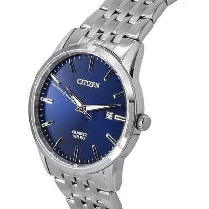 Citizen Stainless Steel Bracelet Midnight Blue Dial Quartz BI5000-87L Mens Watch