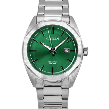 Citizen Stainless Steel Green Dial Quartz BI5110-54X Men's Watch