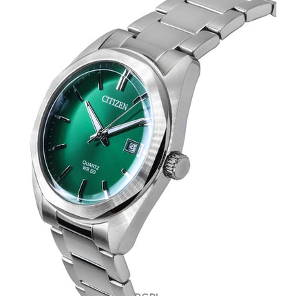 Citizen Stainless Steel Green Dial Quartz BI5110-54X Men's Watch