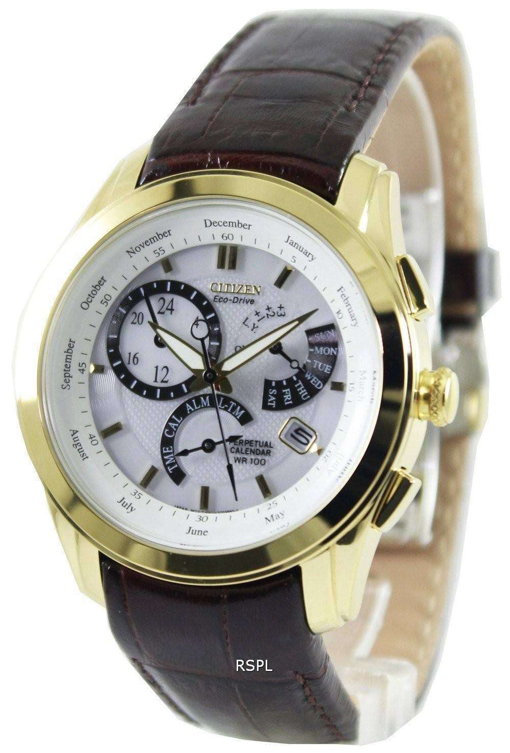 Citizen Perpetual Calendar Eco-Drive BL8002-08ABL8003-05A Mens