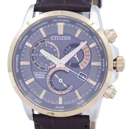 Citizen Eco-Drive Chronograph Perpetual Calendar Alarm BL8148-11H Men's Watch