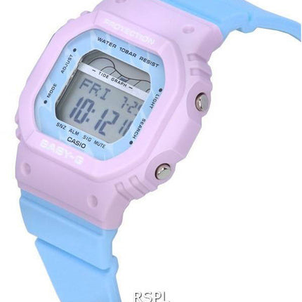 Casio Baby-G G-Glide Digital Blue Dial Quartz BLX-565-2 BLX565-2 100M Women's Watch