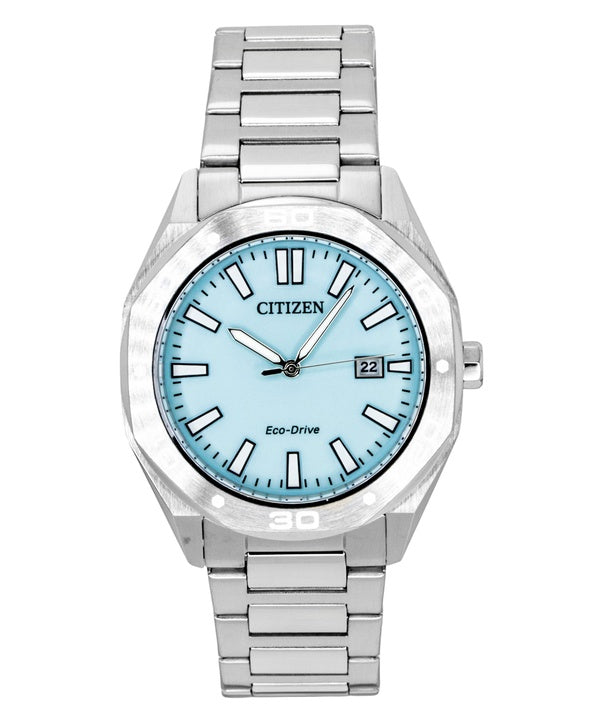Citizen Eco-Drive Stainless Steel Blue Dial Solar BM7631-87M Men's Watch