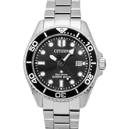 Citizen Promaster Dive Stainless Steel Black Dial Eco-Drive BN0261-51E 200M Men's Watch