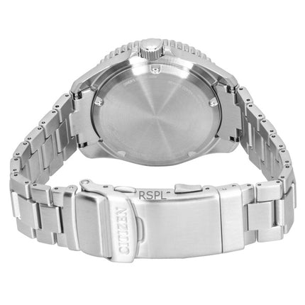 Citizen Promaster Marine Stainless Steel Green Dial Eco-Drive Diver's BN0269-50W 200M Men's Watch