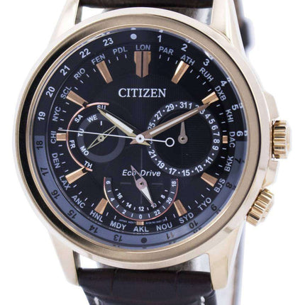 Citizen Eco-Drive Calendrier World Time BU2023-12E Men's Watch