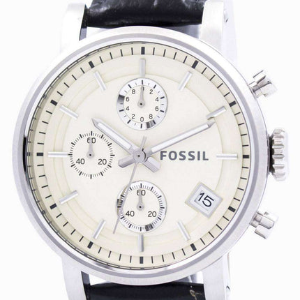 Fossil Original BoyFriend Chronograph Stainless Steel C181018-BLK Womens Watch
