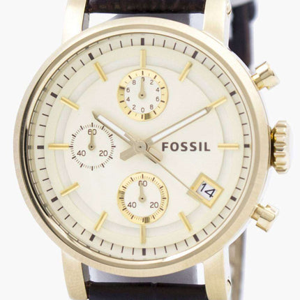 Fossil Original BoyFriend Chronograph Stainless Steel C181019-BRW Womens Watch