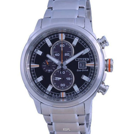 Citizen Chronograph Black Dial Eco-Drive CA0730-85E 100M Mens Watch