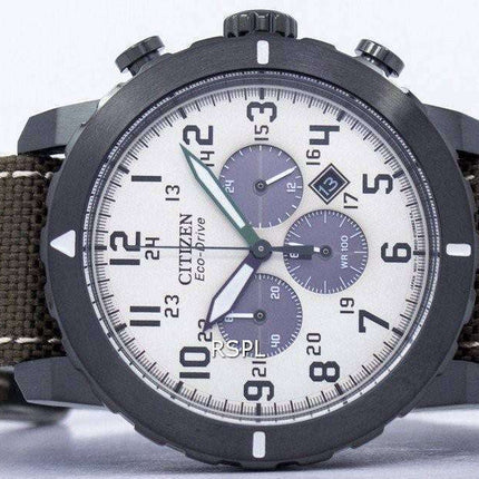 Citizen Military Eco-Drive Chronograph CA4095-04H Men's Watch