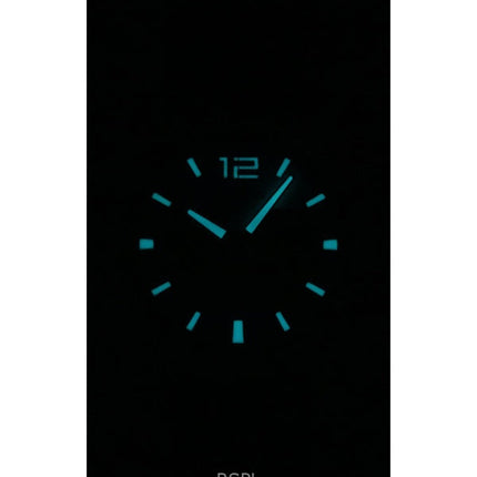 Citizen Eco-Drive Chronograph Leather Strap White Dial CA4640-09A 100M Men's Watch