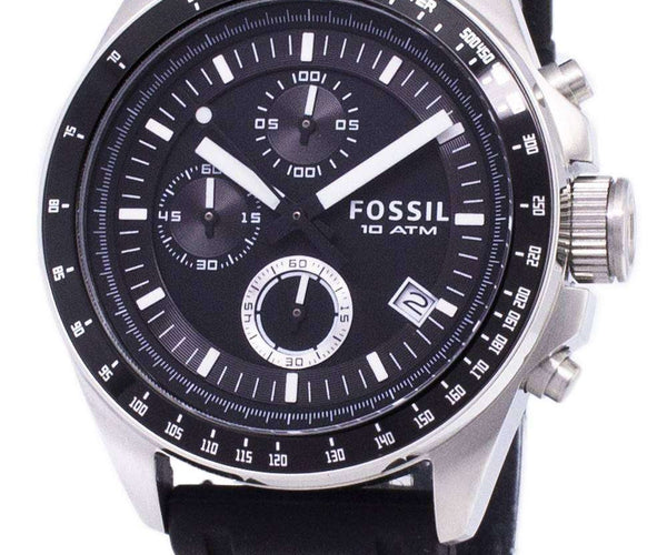 Fossil Decker Chronograph Silicone CH2573 Mens Watch –