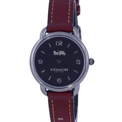 Coach Delancey Analog Leather Black Dial Quartz CO14502792.G Womens Watch