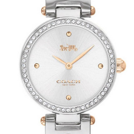 Coach Park Crystal Accents Silver Dial Quartz 14503286 Women's Watch